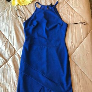 Short Blue Dress